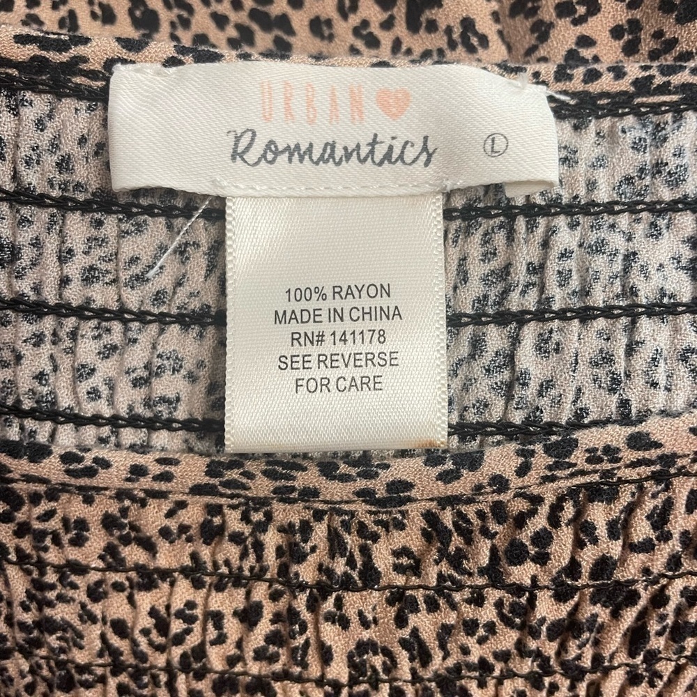 Urban Romantics Leopard print blouse - Picture 4 of 4